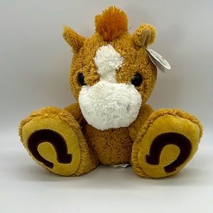 Aurora Taddle Toes Horse Plush Butterscotch
